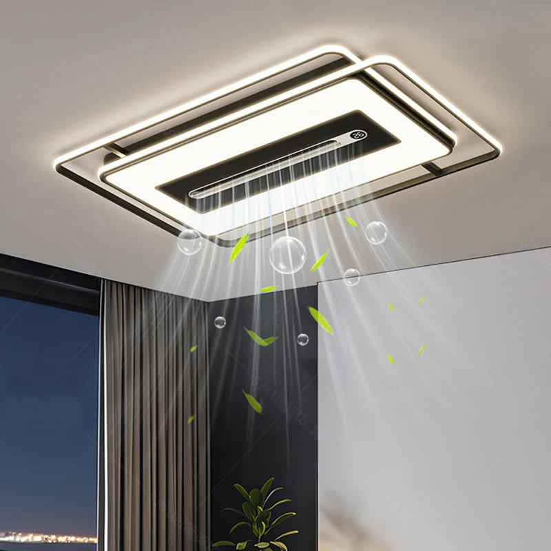 LED ultra-thin ceiling light, modern and simple living room lighting fixture, 2026 new atmospheric rectangular bedroom light