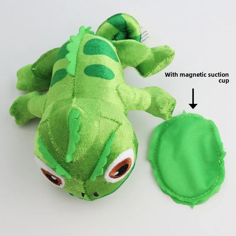 New Pascal Rapunzel Chameleon Plush Dolls 15cm Pascal Stuffed Animals Plush Doll Pascal Rapunzel Shoulder Plush Toy Kids Gifts