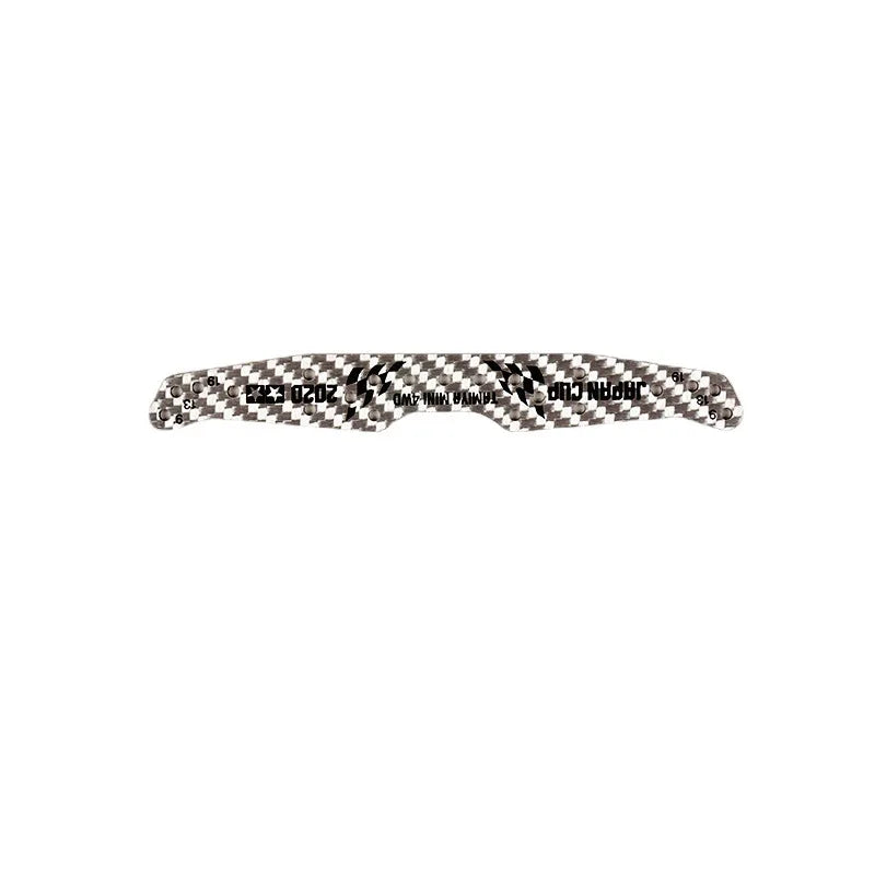 Self-made Four-wheel Drive Carbon Fiber Faucet 1.5mm Modified Parts Series Upgrade Accessories Lettering Faucet.