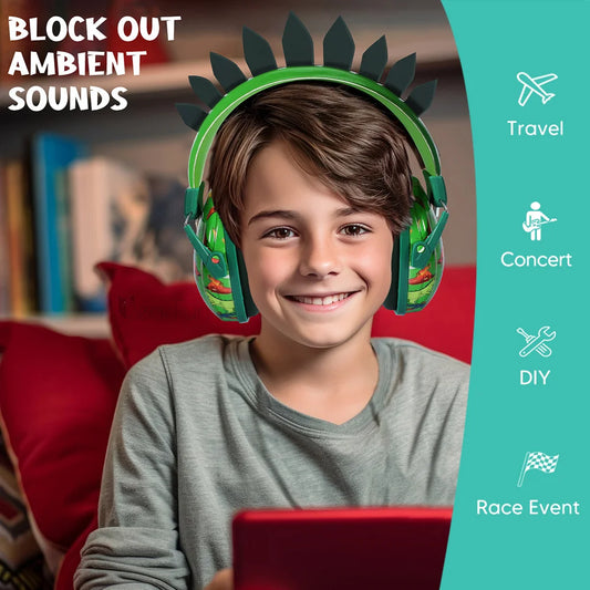 Cute Kids Ear Protection Baby Noise Earmuffs Noise Reduction Ear Defenders Autism Children Sound Sensitivity Noise Damper Gifts