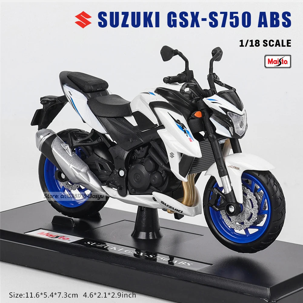 Maisto 1:18 kakawasaki NINJA H2R KTM RC 390 YZF-R1 Naked V4 S  YAMAHA MT-07 2018 motorcycle motorcycle Model collection gift toy