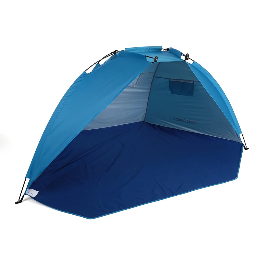 TOMSHOO Camping Tent Outdoor Sports Sunshade Tent Oxford Fabric Lightweight Tent for Fishing Picnic Beach Park