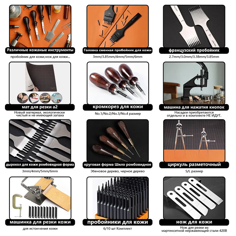 WUTA 12pcs Leathercraft Sewing Needles Large Eye Blunt Stitching Needle Harness Round-pointed Needle Leather Hand Sewing Blunt