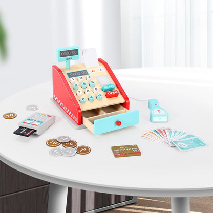 SOKA CASH REGISTER-RED & MINT 0000475