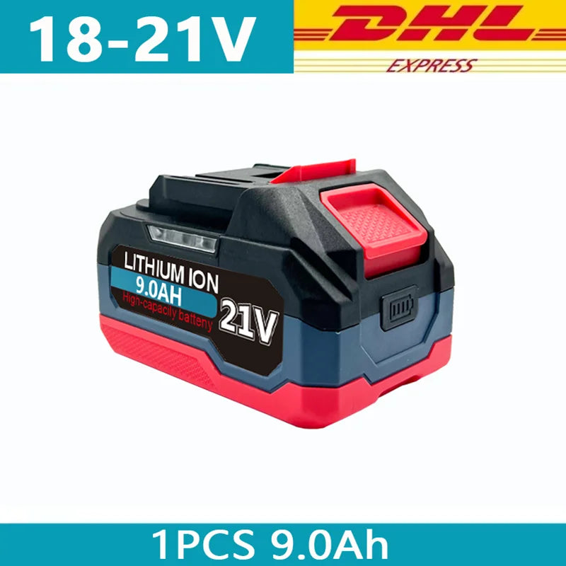 18V 21V 6.0 9.0 12.0Ah Rechargeable Lithium Battery For Makita 18v Power Tools Cordless Wrench Saw Drill Grinder Screwdriver .