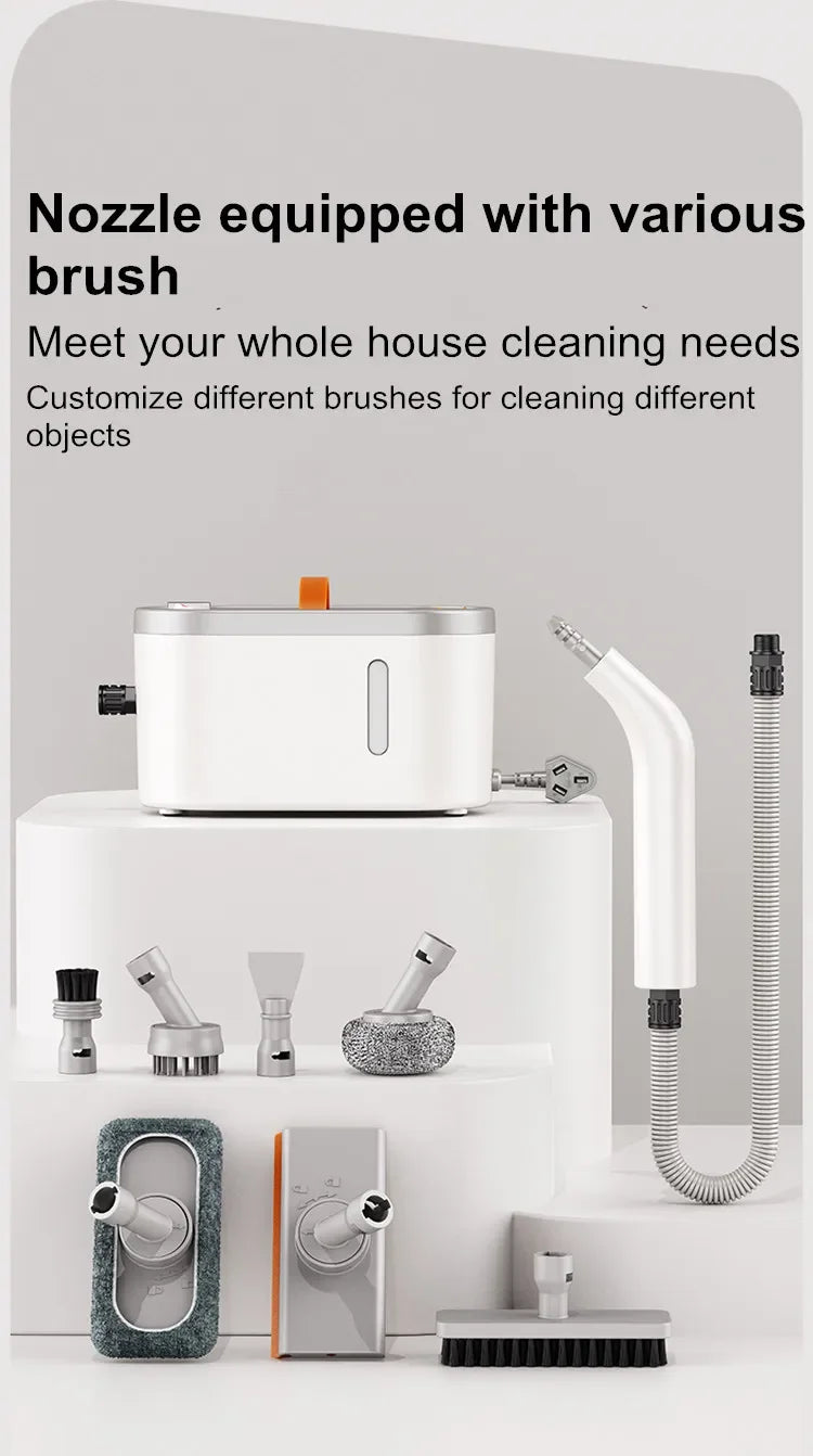 TINSOL New Handheld High Temperature Steam Cleaner Kitchen Hood Cleaner for Deep Cleaning and Sanitising Electric Steam Cleaner