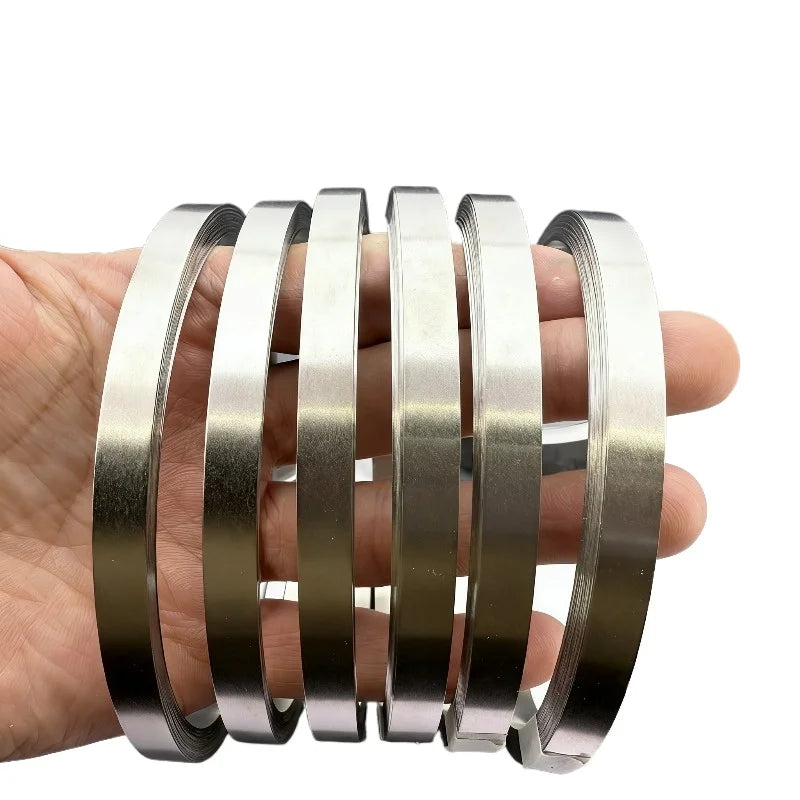 5M/ Roll Nickel Strip for 18650 Battery Cell Welding - Compatible with Spot Welding Machines, for DIY Battery Packs