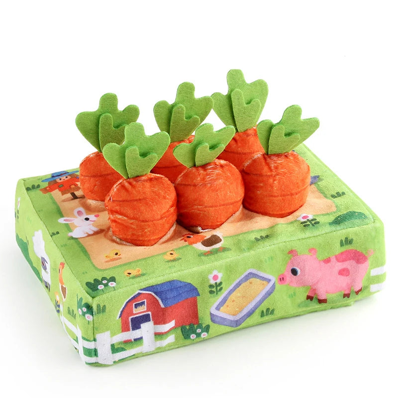 6PCS Cloth Building Blocks Baby Infant Soft Plush Doll Kids Sensory Educational Toys for Children Building Cube Construction Set