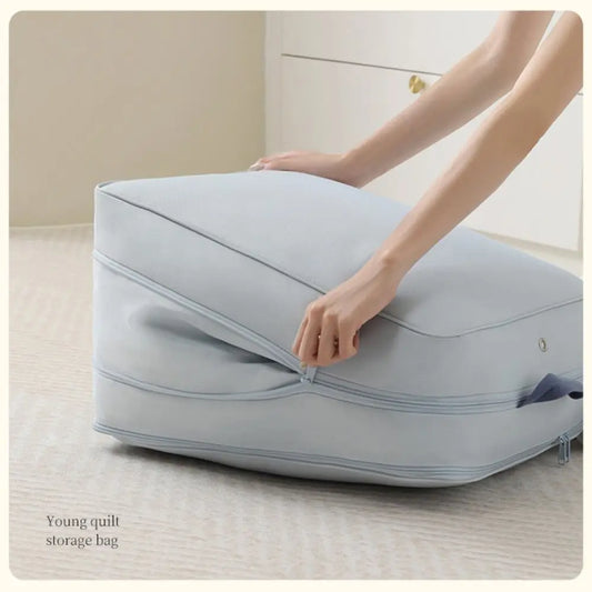 Large Capacity Compression Storage Bags Compression Function Durable Clothes Organizer Reusable Moving Packing Bag For Quilt