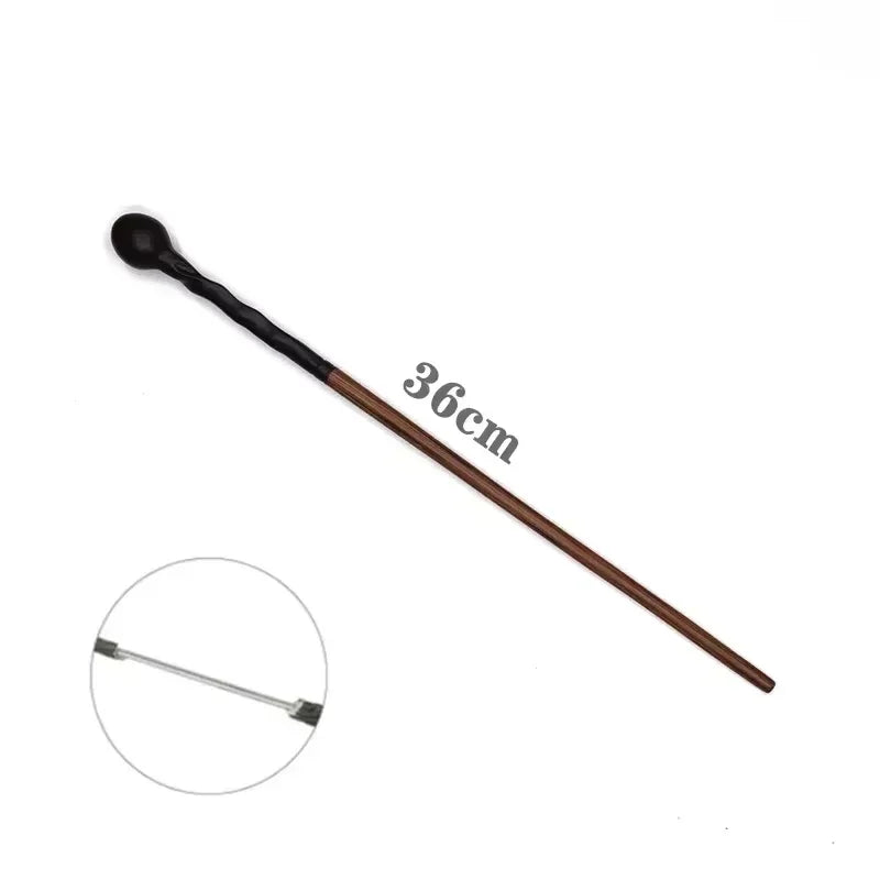 New Anime Cosplay Metal Core Magic Wand Harri Decoration Toy Accessories For Bacchetta Di Plastic Pottee Magic Stick