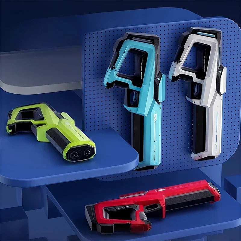 Children's Fully Automatic Water Storage Gun Large Capacity Electric Water Absorbing Toy Gun Summer Outdoor Water Toy Gift
