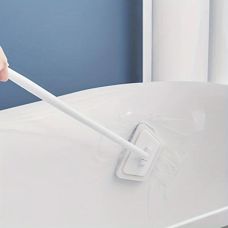Multifunctional Wall Floor Cleaning Brush, Portable Scrub Brush for Bathroom Tile Bathtub Kitchen Household Cleaning Tool