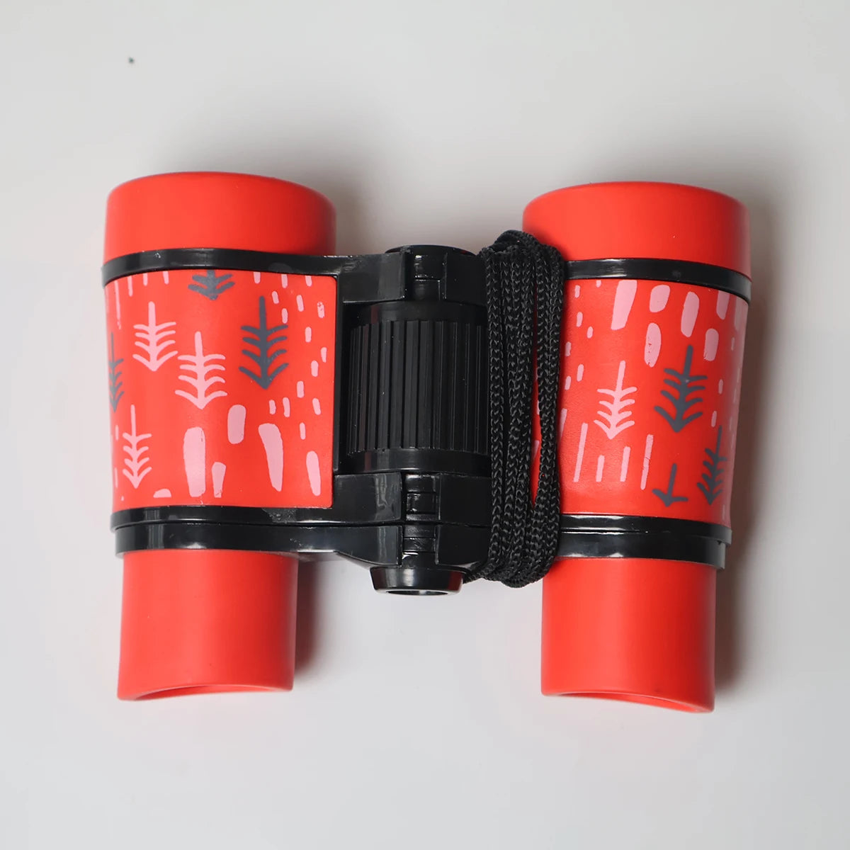 4x30 Binoculars Plastic Children Colorful Lightweight for Kids Contemporary Styling Compact Eyepiece Optical