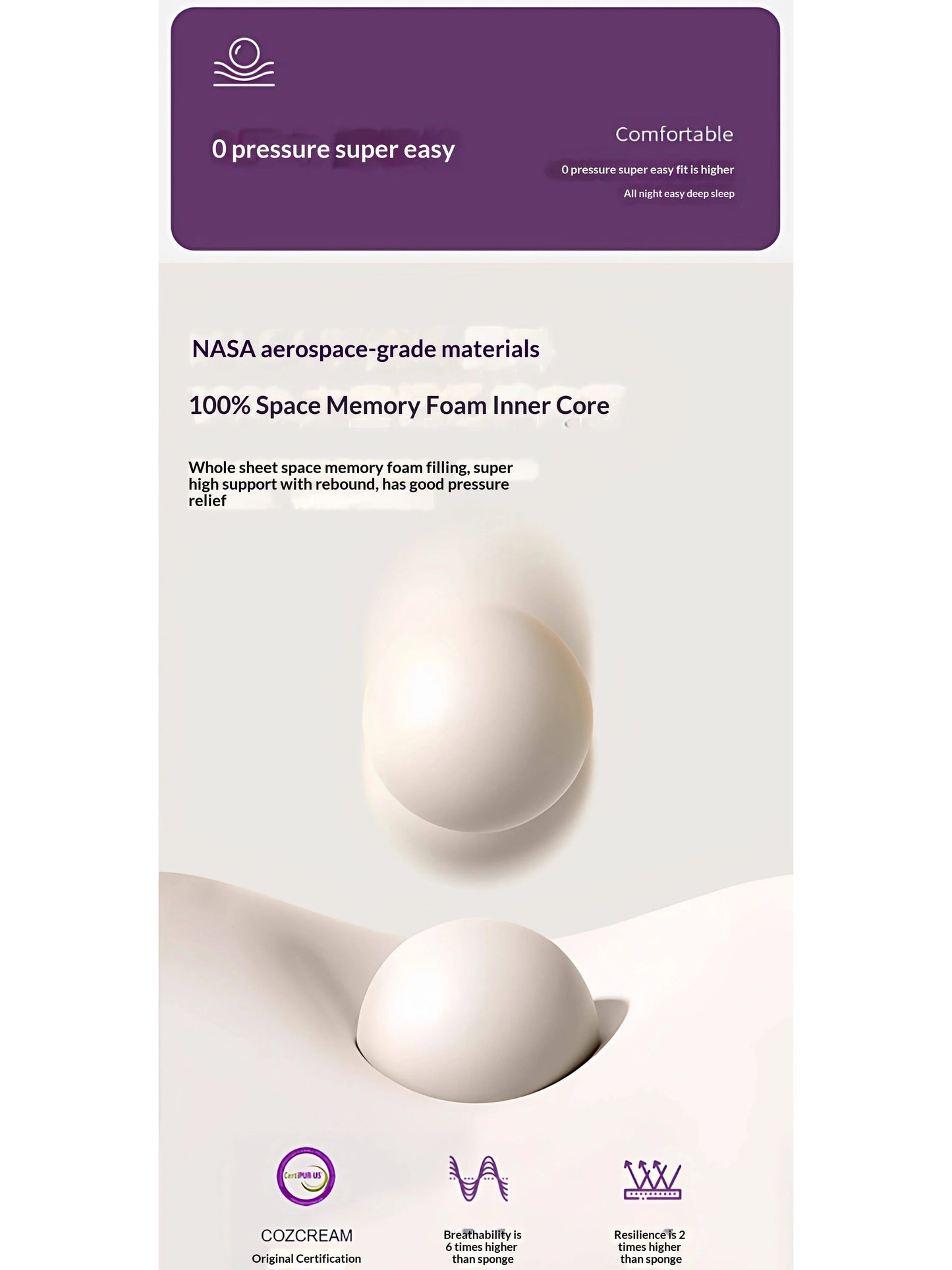 Filler latex non-full latex Foam Mattress King Queen Twin Cooling Gel Breathable Hypoallergenic Orthopedic Pressure