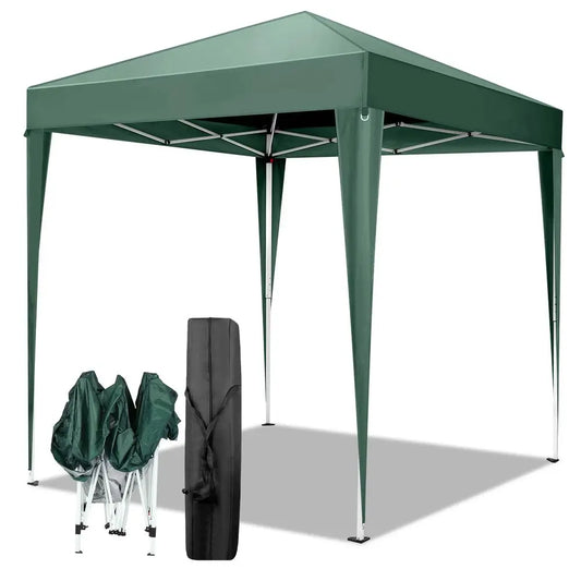 x 2m Pop Up Canopy Tent, Outdoor Gazebo Folding Canopy with Carry Bag for Commercial Events, Party, Backyard BBQ, Camping, Gree