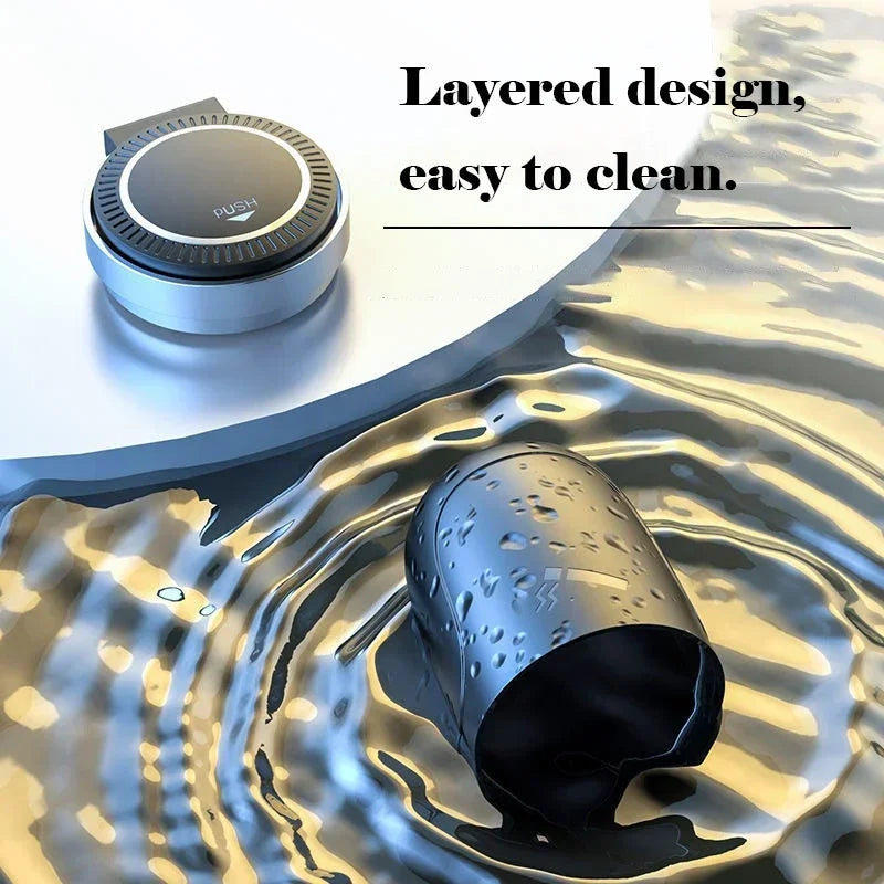 1PCS Portable LED Smoke Car Ashtray Cigarette Ash Holds Cup Automatic Light Indicator Ashtray Car Cup Holder