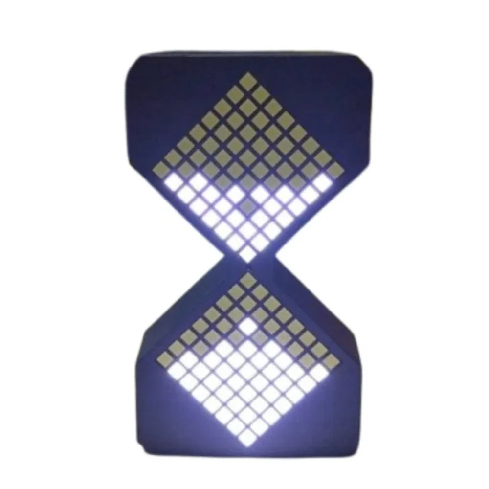Cyber Style LED Electronic Hourglass with Gravity Sensing 1-30 Min Timer DIY Digital Sand Clock Technology Sense Decompress