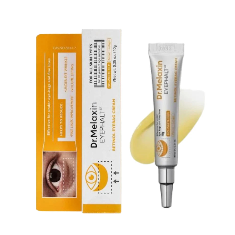 Retinol Eye Care Under Eye Cream For Eyebag & Dark Circle Repair, Calcium Volume Eye Patch, Fades Fine Lines, Firming, Brighten