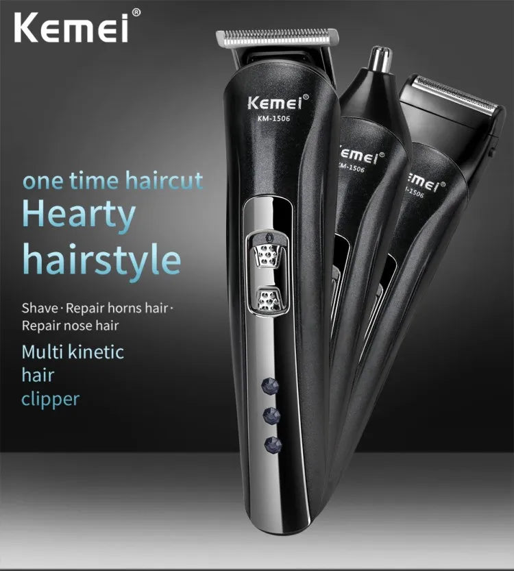 Kemei Hair Clipper Km-809A Km-1506 Km-1102 Profession Hair Trimmer Electric Beard Trimmer for Men's Hair Cutter Machine