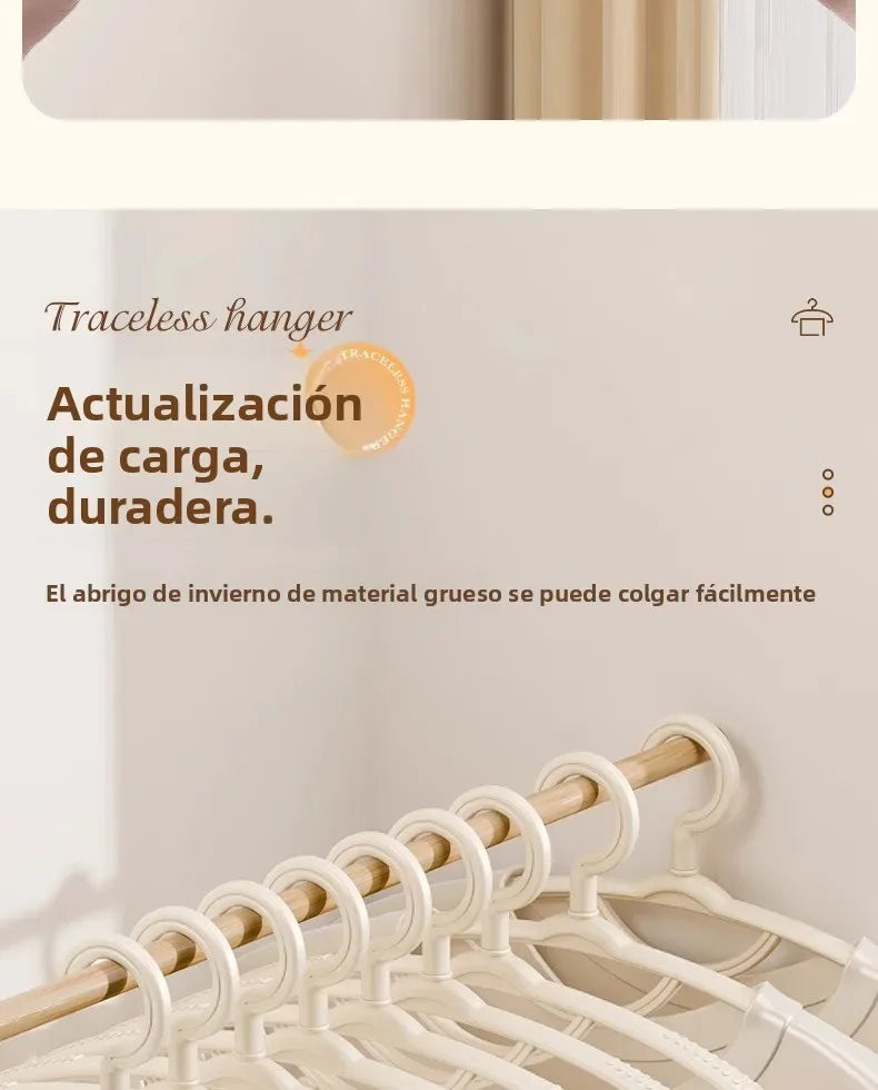 Thiened Wide Oulder Clothes Hanger Home Anti-Slip Hanging Clothes Hanger Large Size Plastic Rotatable Clothes Hangers Organizer