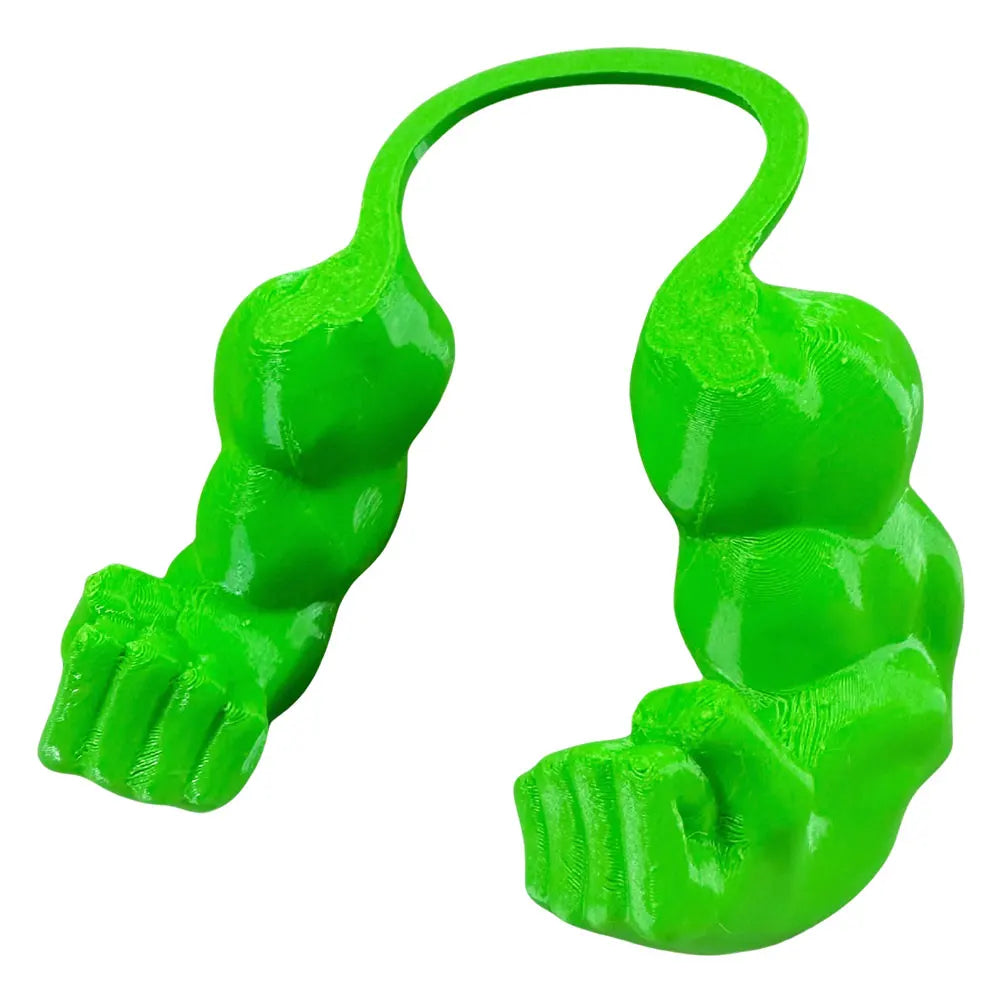Cat Muscle Arms 3D Printed Cat Neck Arms with Muscles Superhero Cosplay for Party Halloween Birthday Costume Accessories