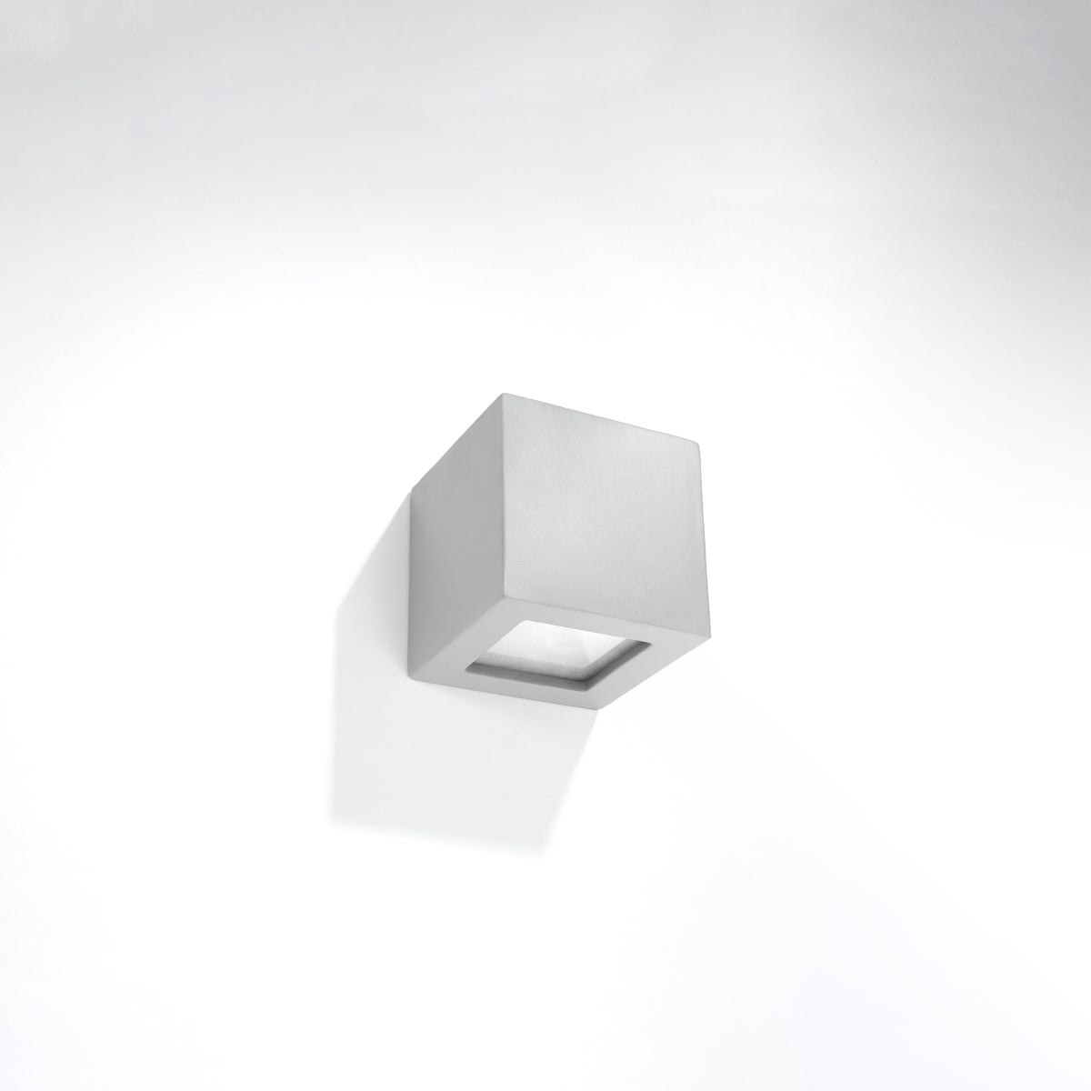 Wall lamp ceramics, glass Leo modern Design E27