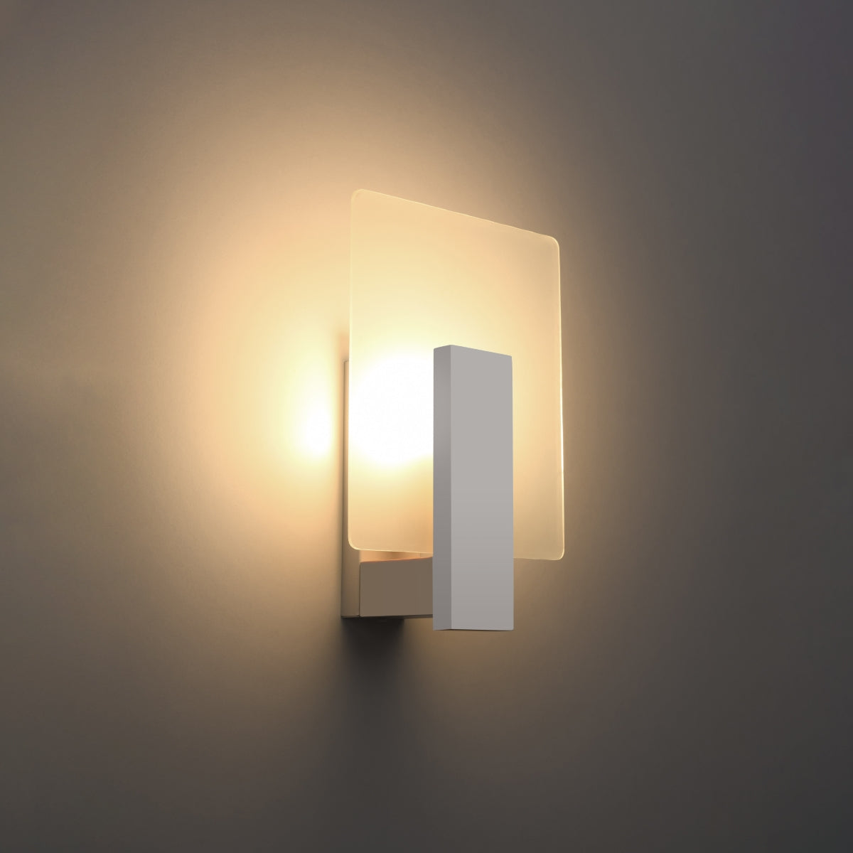 Wall lamp wood, glass Lappo Scandinavian Design E14
