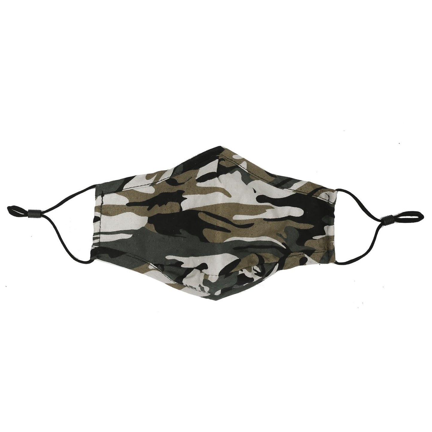 FaceMask-KidsCamo-Green