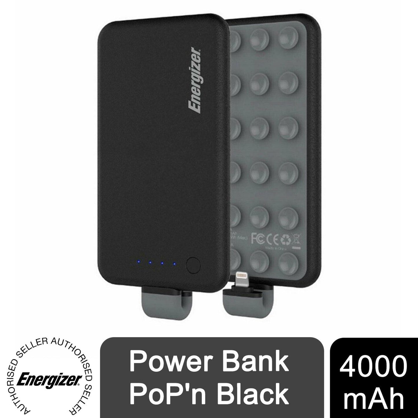 Energizer 4000 mAh Power Bank - Black