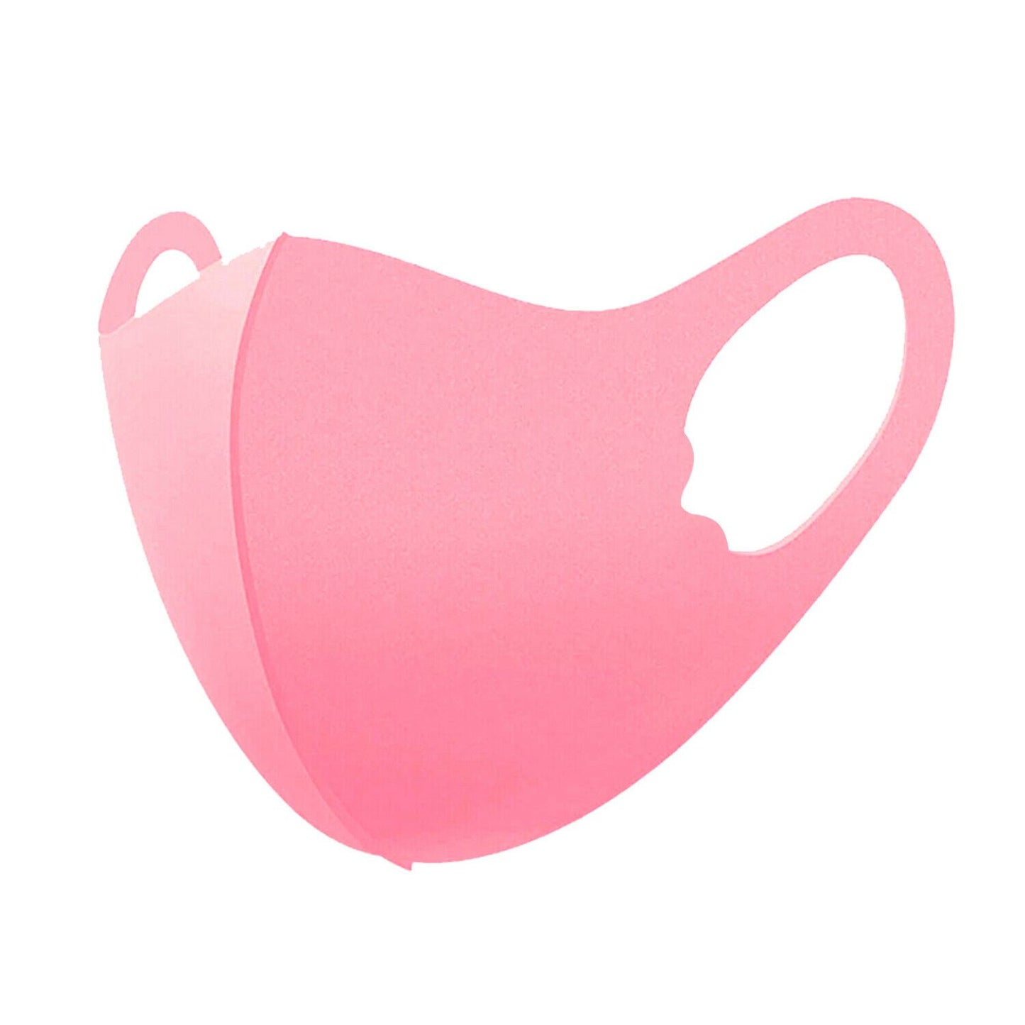 Nitrile Powder Free Small (Age 10-14) Gloves & Spandex Kids Face Mask (Age 6-12)[1x Pink Face Mask]