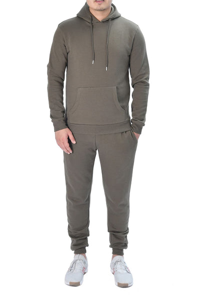 MENS HOODIE KHAKI M
