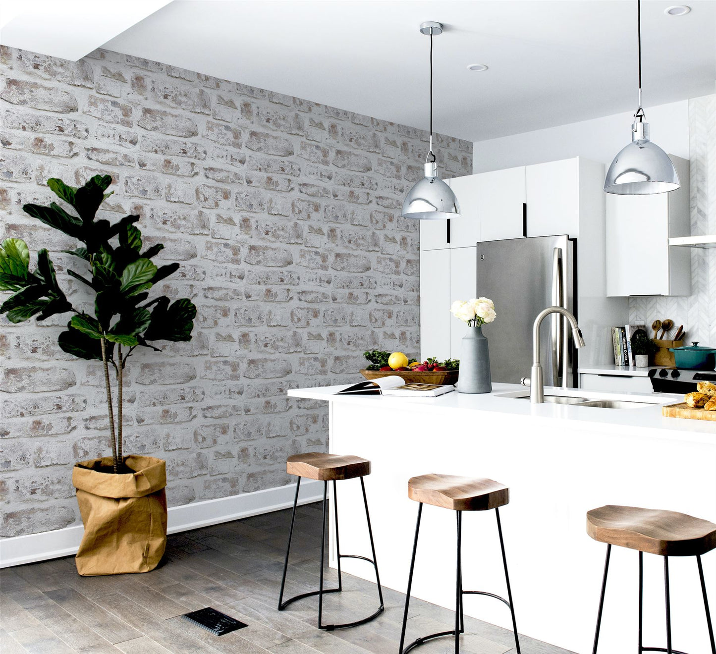 Whitewashed Wall White  sw12