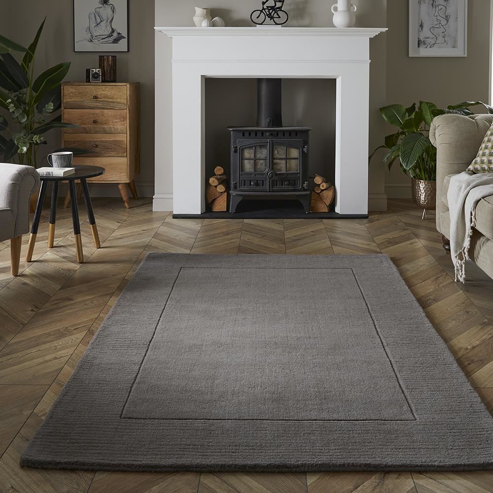 Esme Wool 120x170cm Grey Rug