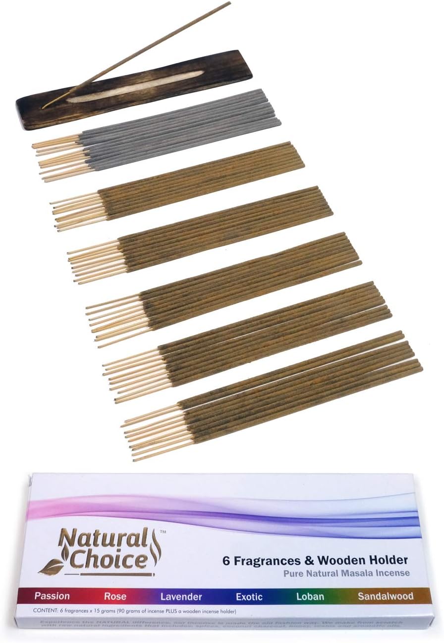 6 Fragrance Gift Pack with Burner