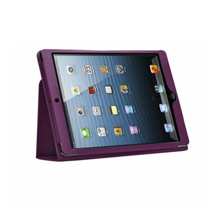 GVC 3 in 1 Executive Lightweight & Hardback Wallet Case for Pad Air, Purple