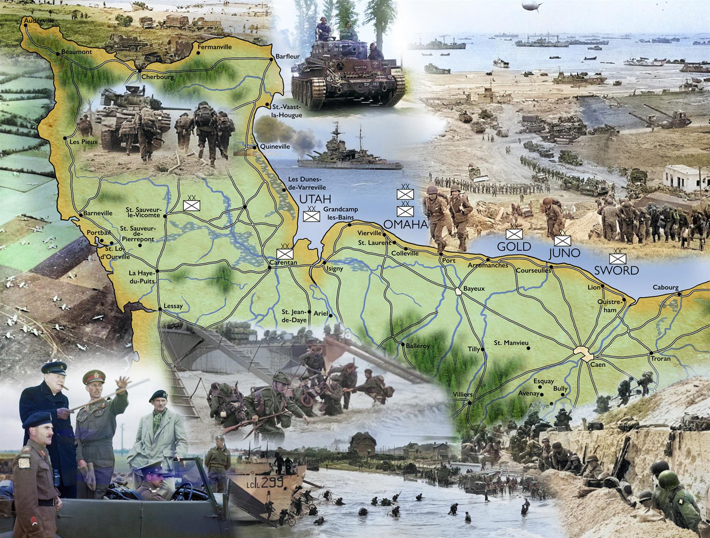 Imperial War Museum D-Day 1000 Piece Jigsaw Puzzle