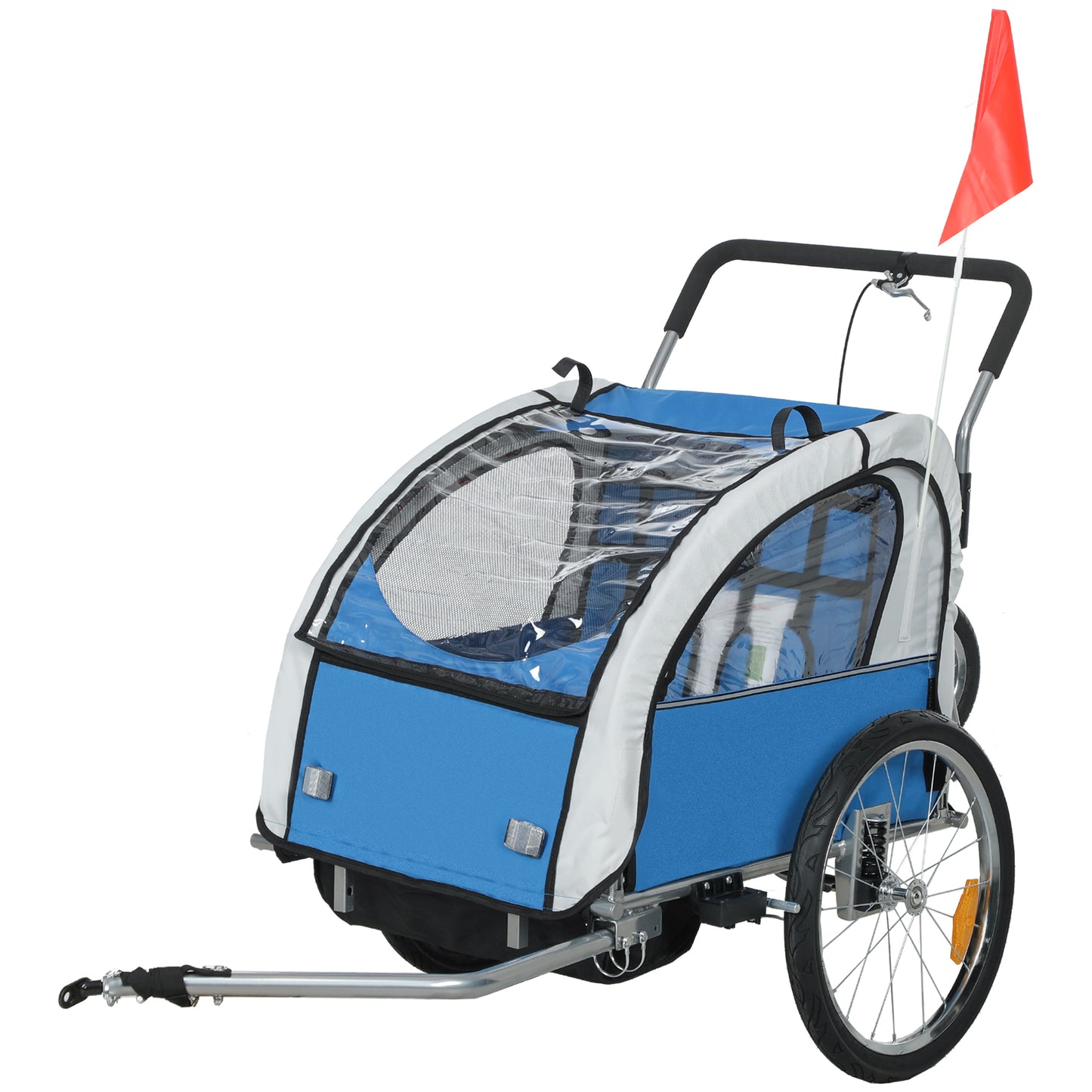 Durable Steel Frame Child Carrier - Safe, Smooth Ride for Kids