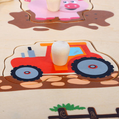 SOKA Farm Peg Puzzle 0000271