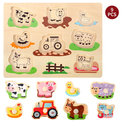 SOKA Farm Peg Puzzle 0000271