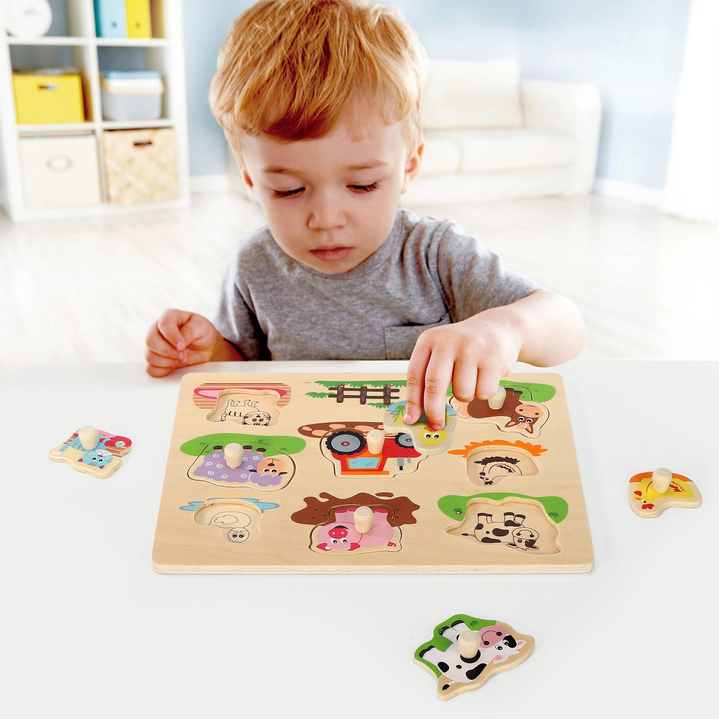 SOKA Farm Peg Puzzle 0000271
