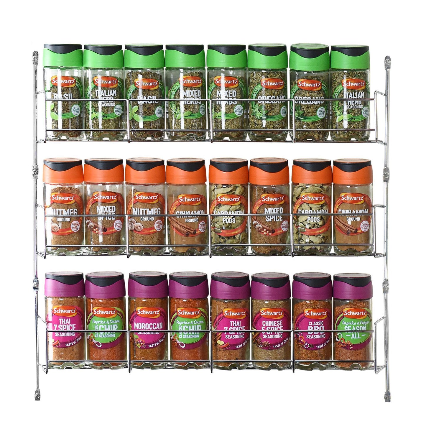 VINSANI 3 TIER HERB AND SPICE RACK 0008762