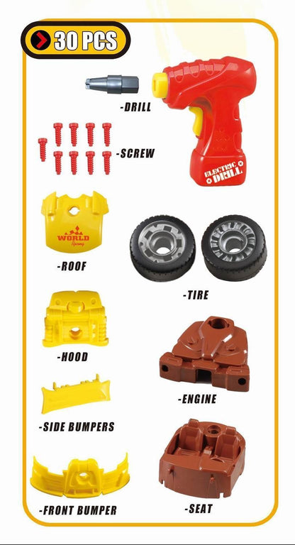 SOKA TAKE APART CAR KIT 0007619