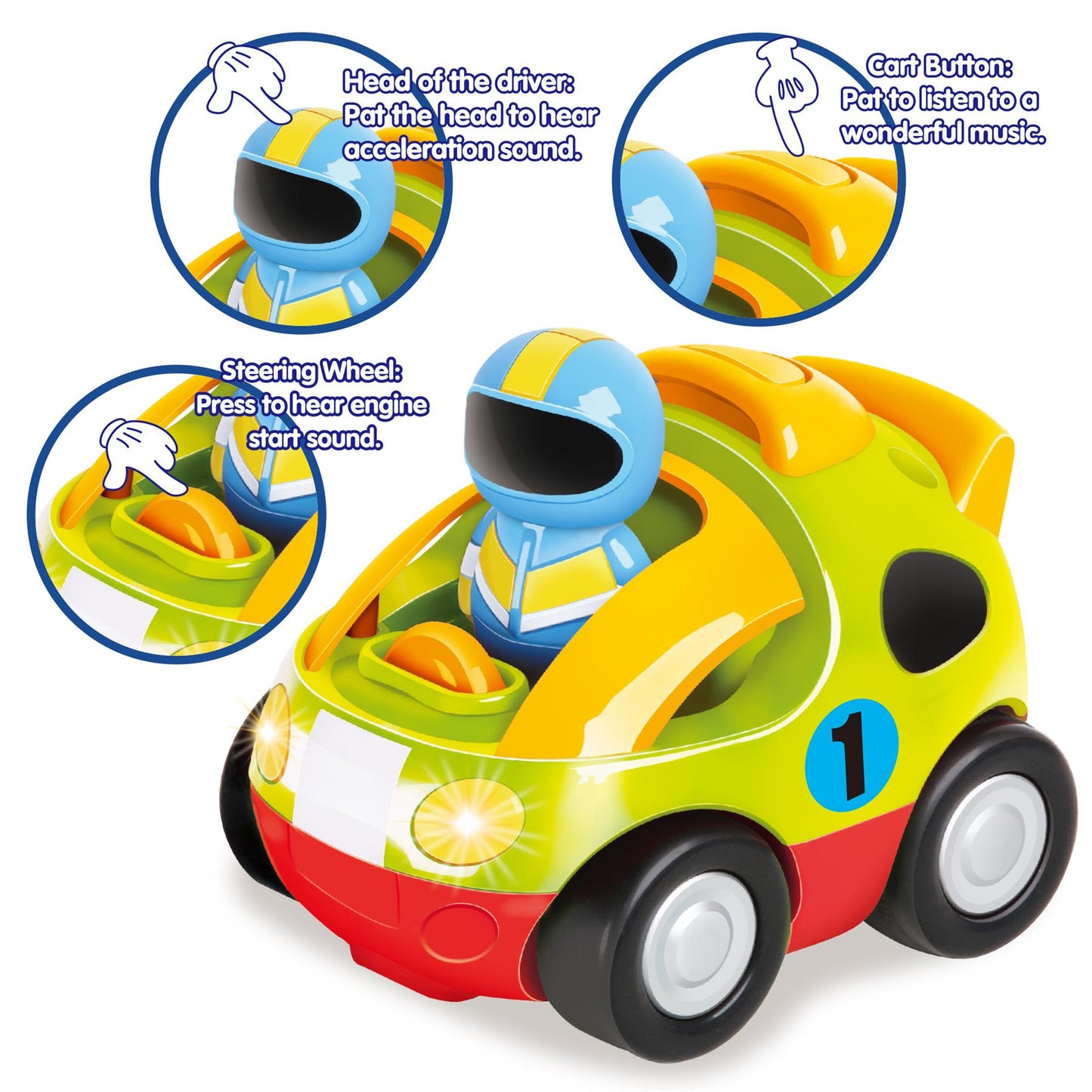 SOKA MY FIRST RC CAR GREEN 0009911