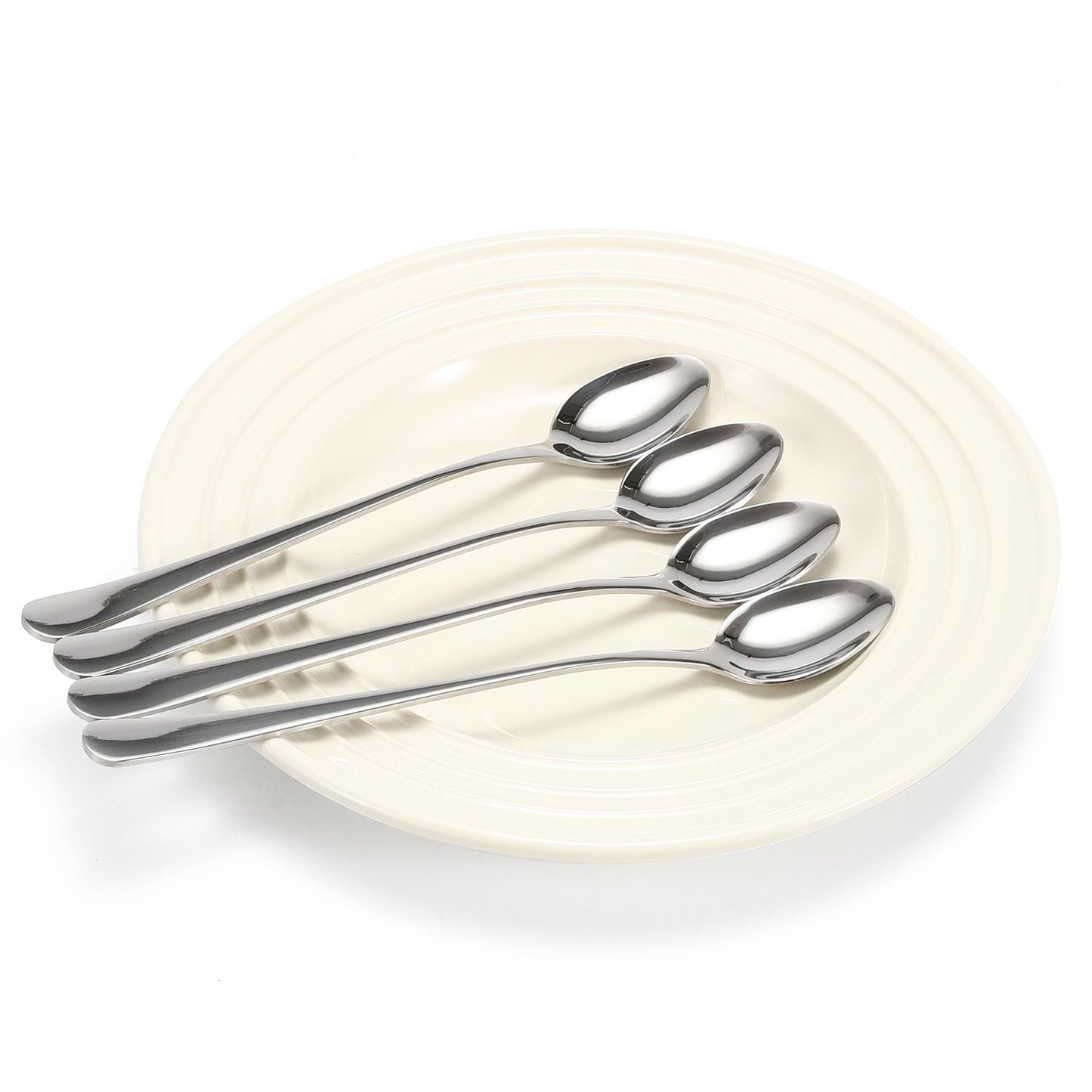 Vinsani 4pcs SSLong Handle Latte Spoons 0009999