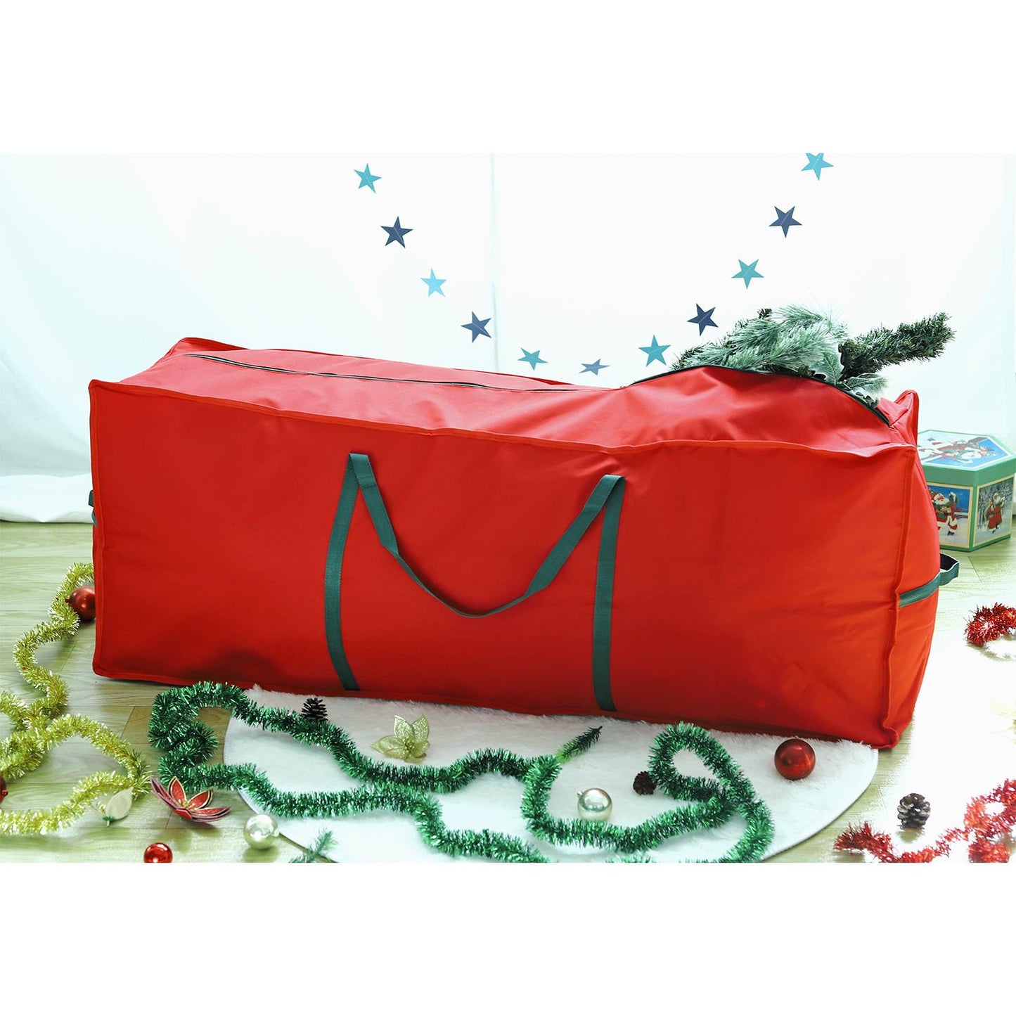 VINSANI RED XMAS BAG 0000150