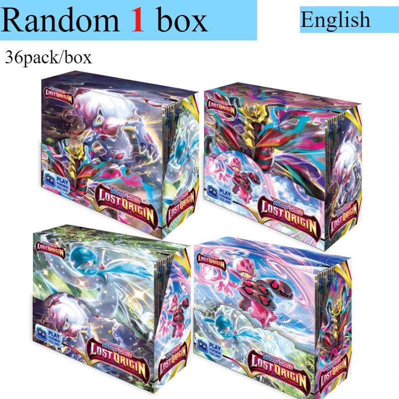 Pokémon Card 360 Pcs/Box English Brilliant Stars 151 Prismatic Evolutions PARADOX RIFT Battle Transaction Card Game Popular Gift