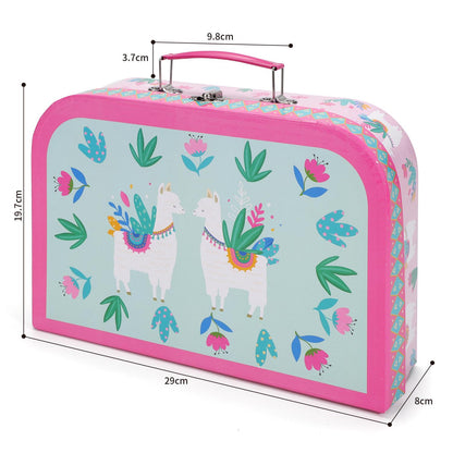 SOKA 18pc TIN TEA SET - LLAMA 0000352