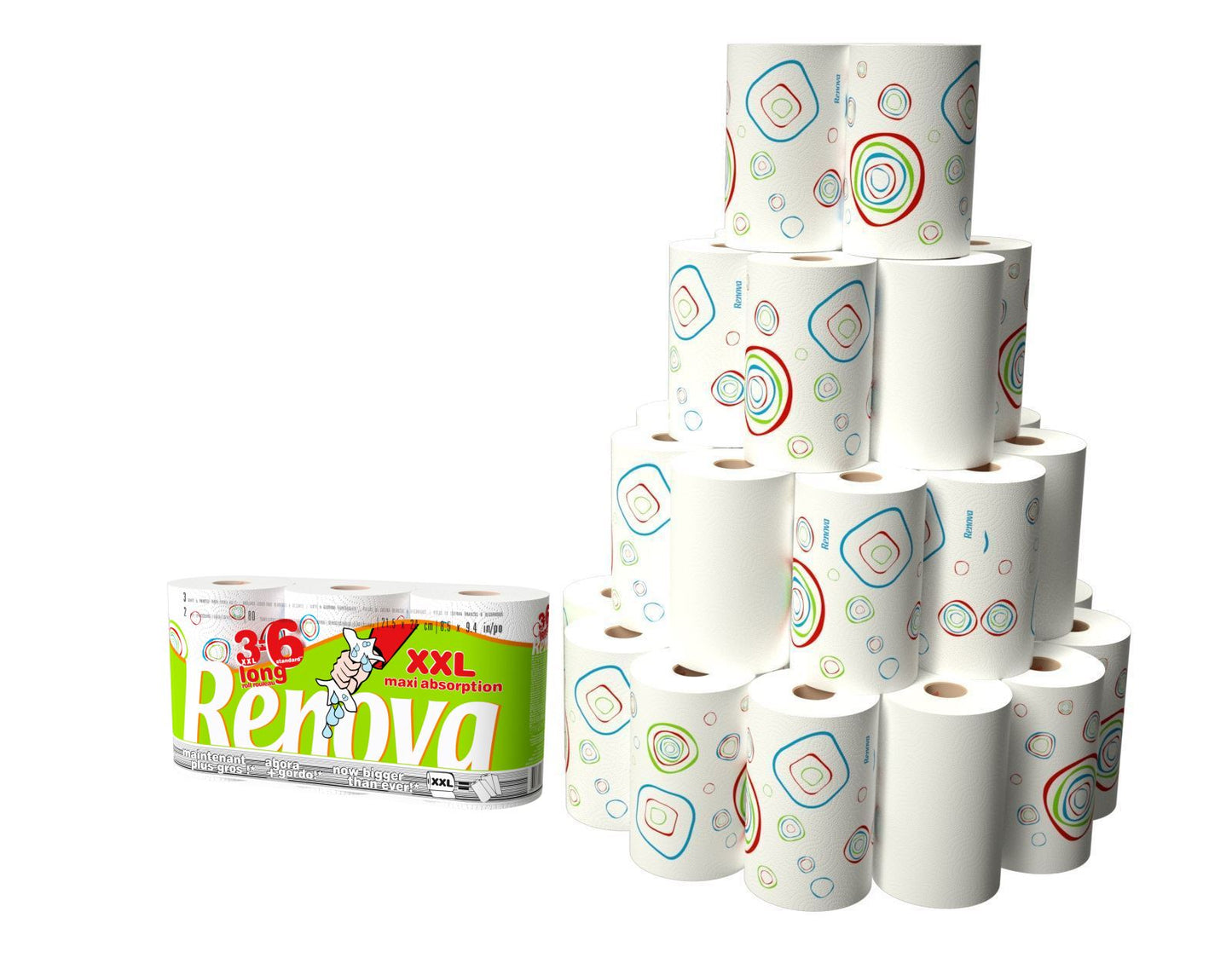 RENOVA KITCHEN MAXI XXL 24 ROLL