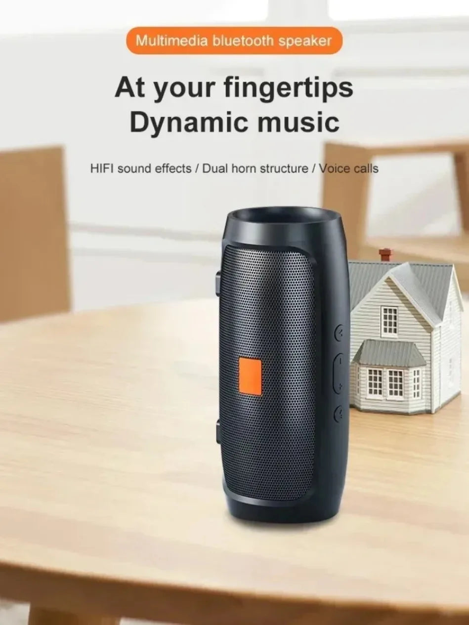 Lenovo TF USB Bluetooth Speaker Portable Dual Speaker Stereo Outdoor Playback FM Voice Broadcasting Subwoofer Wireless Speakers