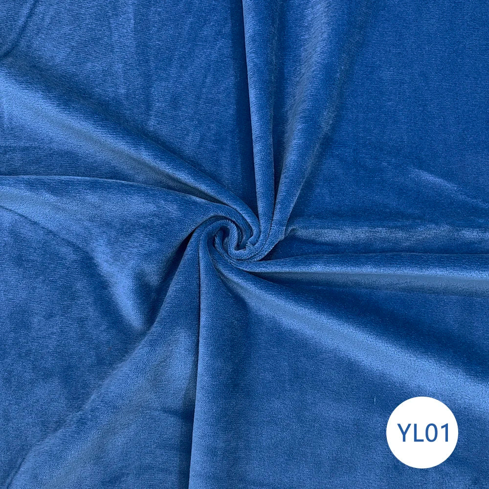 1.5mm Super Soft Short Plush Fabric Thick Crystal Super Soft Flannel Plush Toy Handmade Diy Fabric 45x50cm